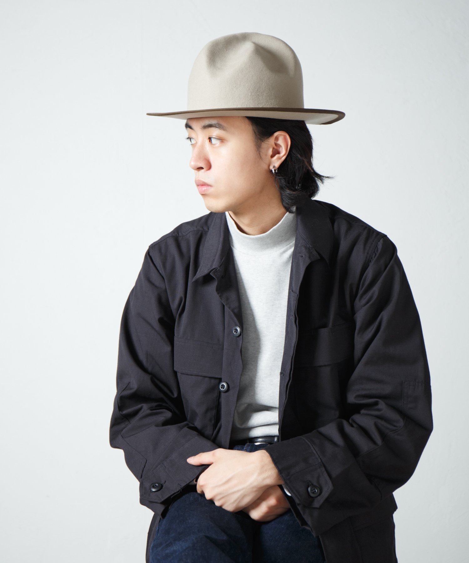 Racal Fur Wool Fedora Hat 1326 | ファーウールフェドラハット - Ray's Store / レイズストア