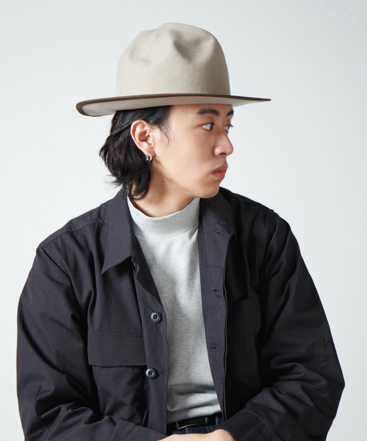 Standard Wool Fedora Hat / スタンダードウールフェドラハット-