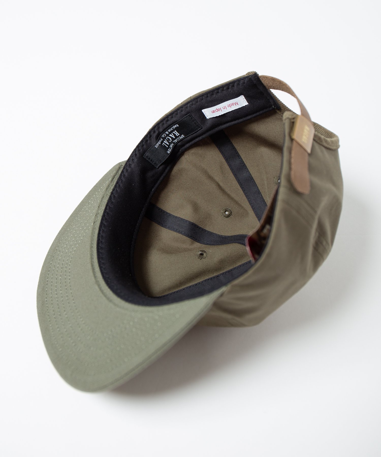 RACAL The British Millerain Cotton Cloth 6Panel Cap 1304