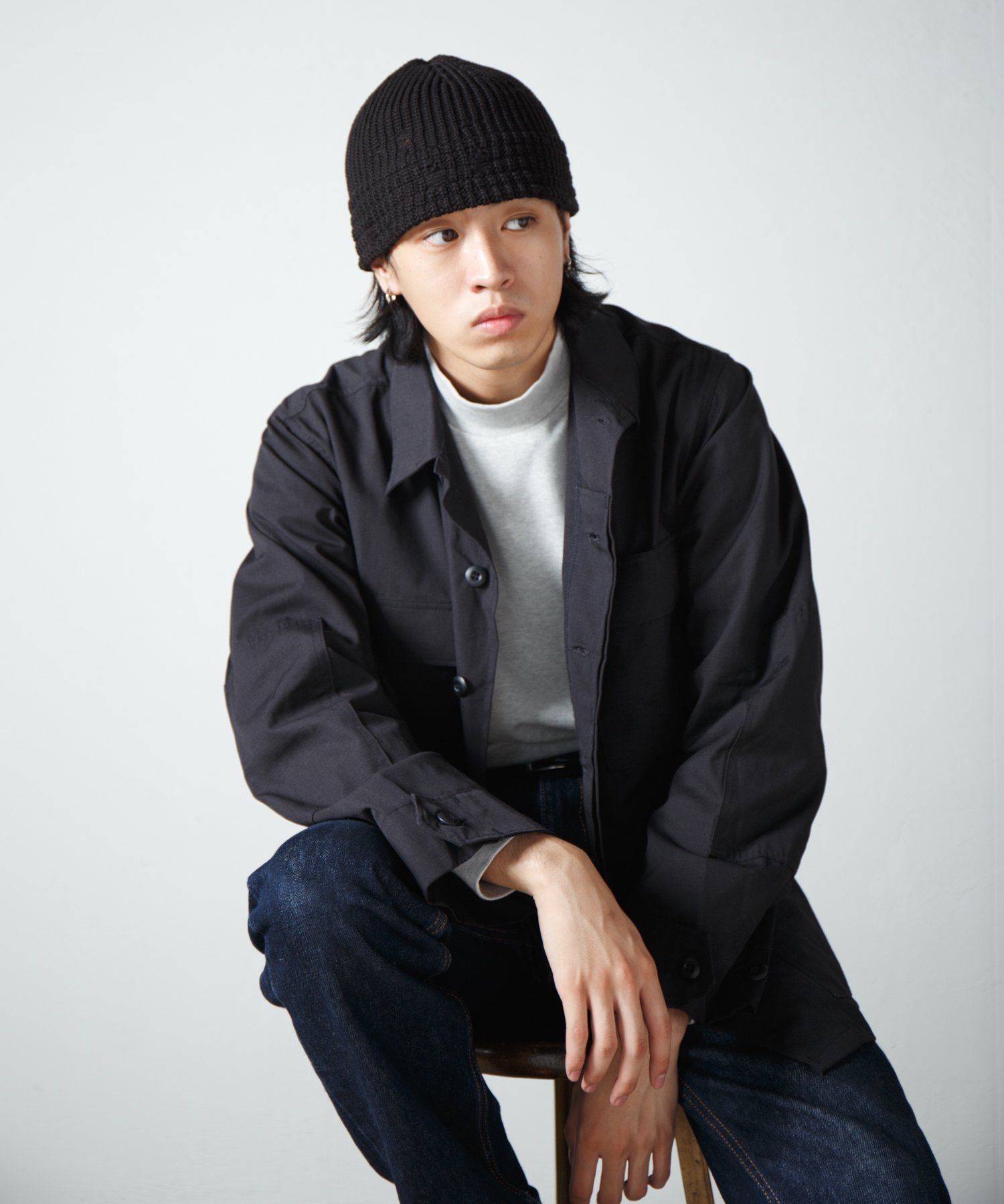 Racal Damage Knit Hat 1317 ダメージ加工ニットハット | ウール混紡の