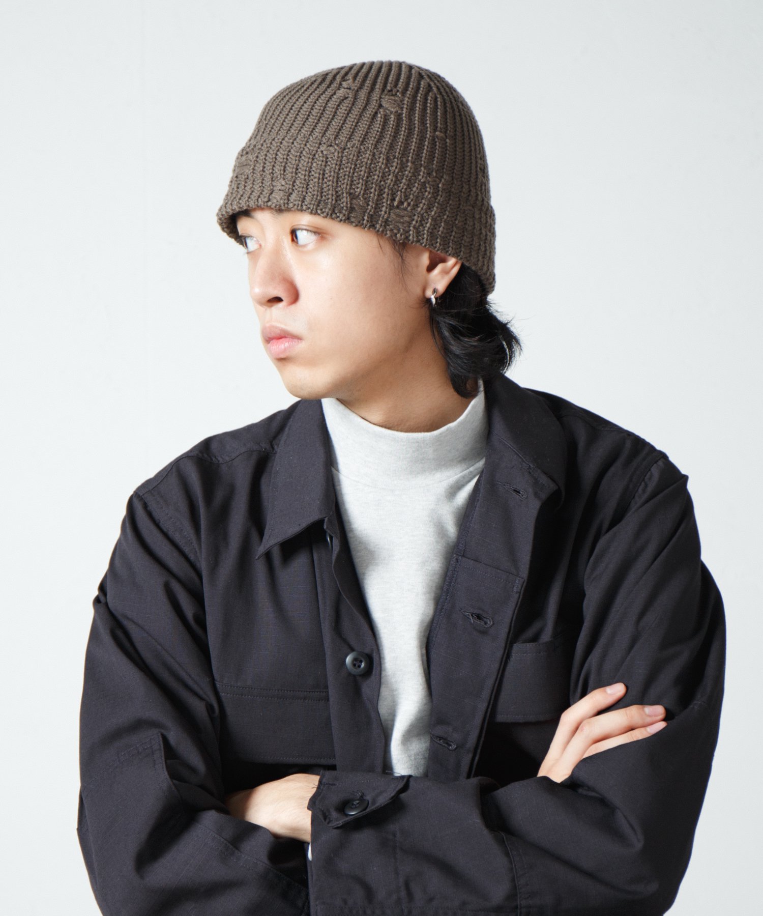 Racal Damage Knit Hat 1317 ダメージ加工ニットハット | ウール混紡の