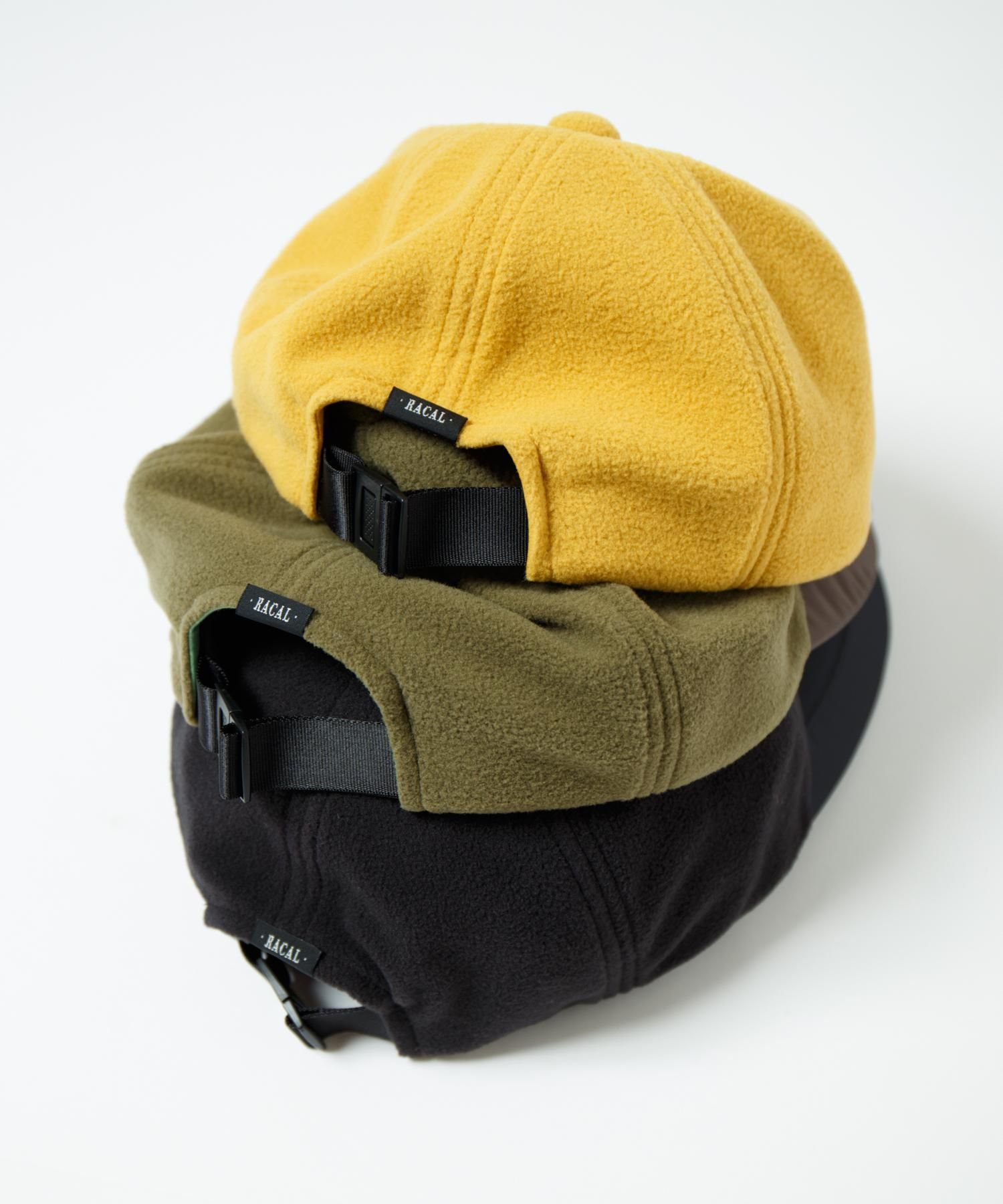 RACAL Fleece-Nylon Long-Bill Cap 1321 フリース&ナイロン