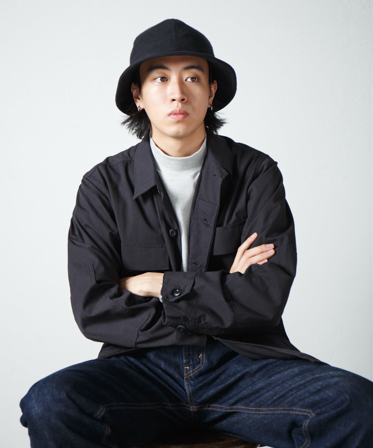 RACAL Organic Cotton Flannel 4P Metro Hat 1323 | オーガニック