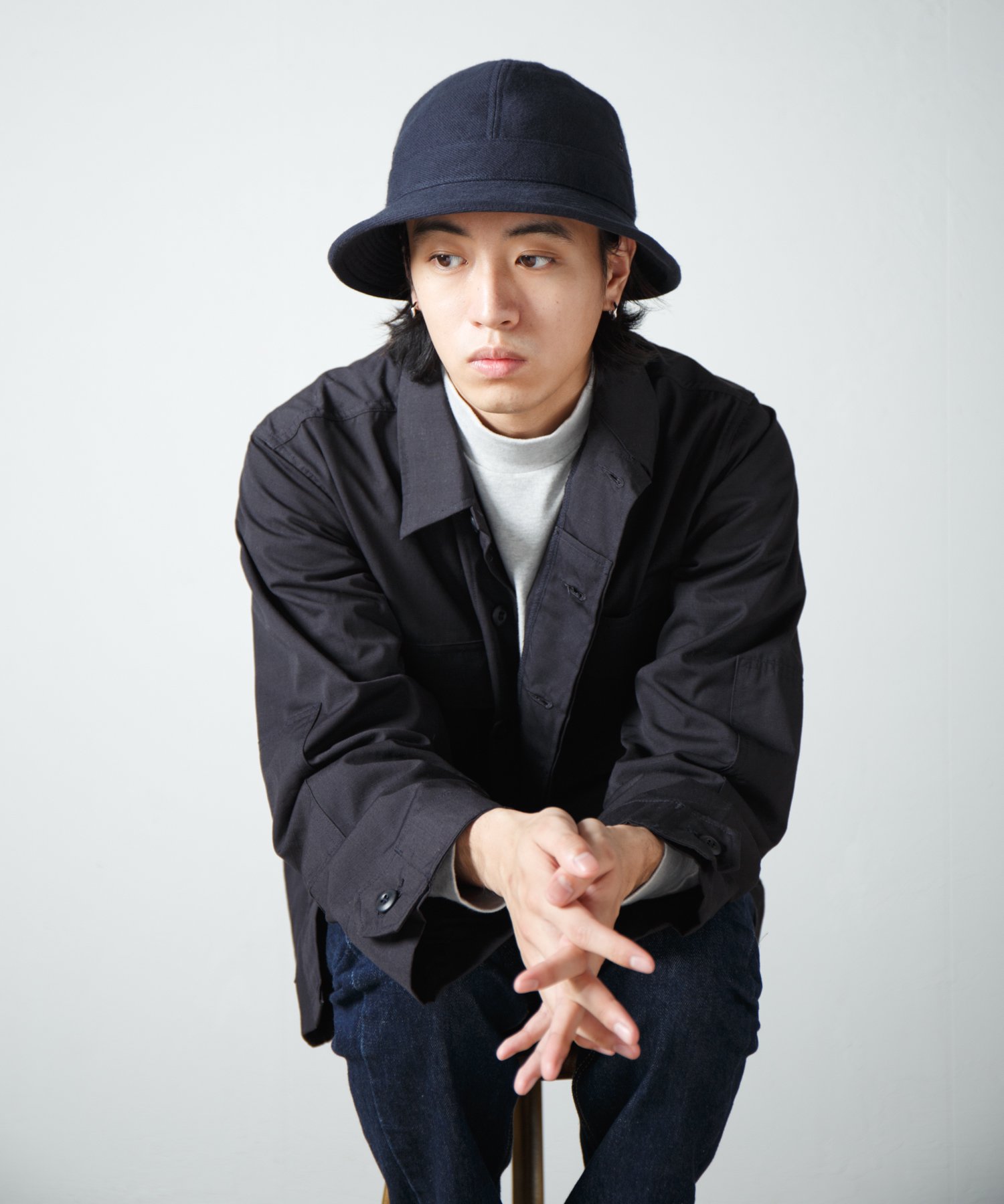 RACAL Organic Cotton Flannel 4P Metro Hat 1323 | オーガニック