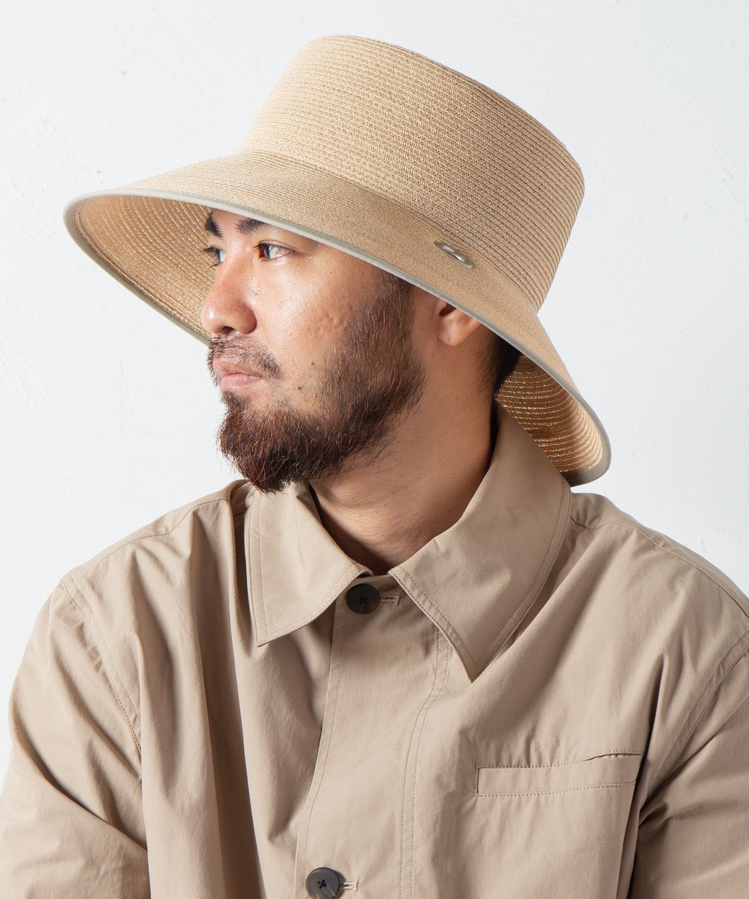 Indietro Association Braid Sun Hat 058 | ブレードサンハット 