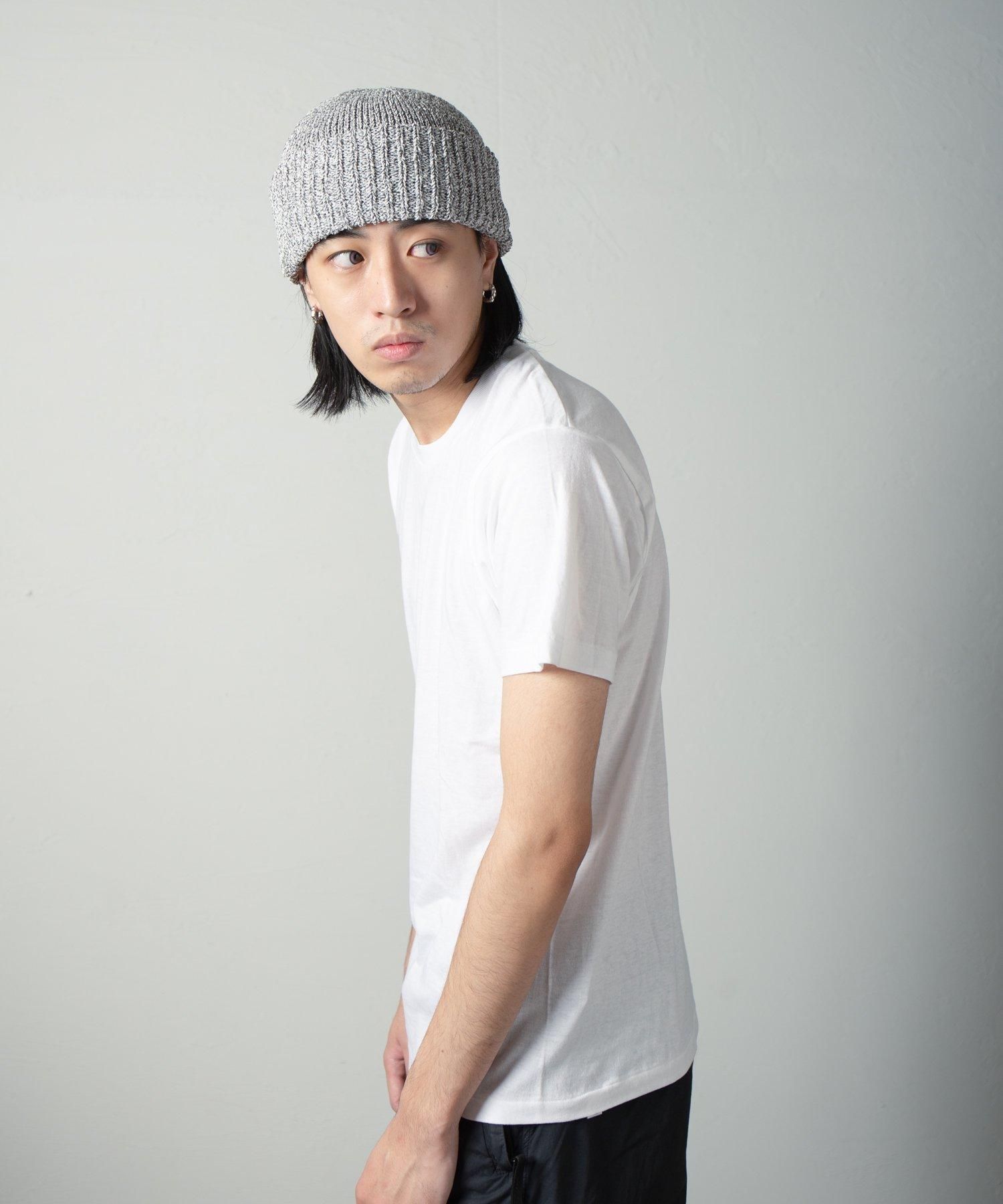 RACAL Japanese Paper Blend Melange Knit Beanie 1342 和紙混紡