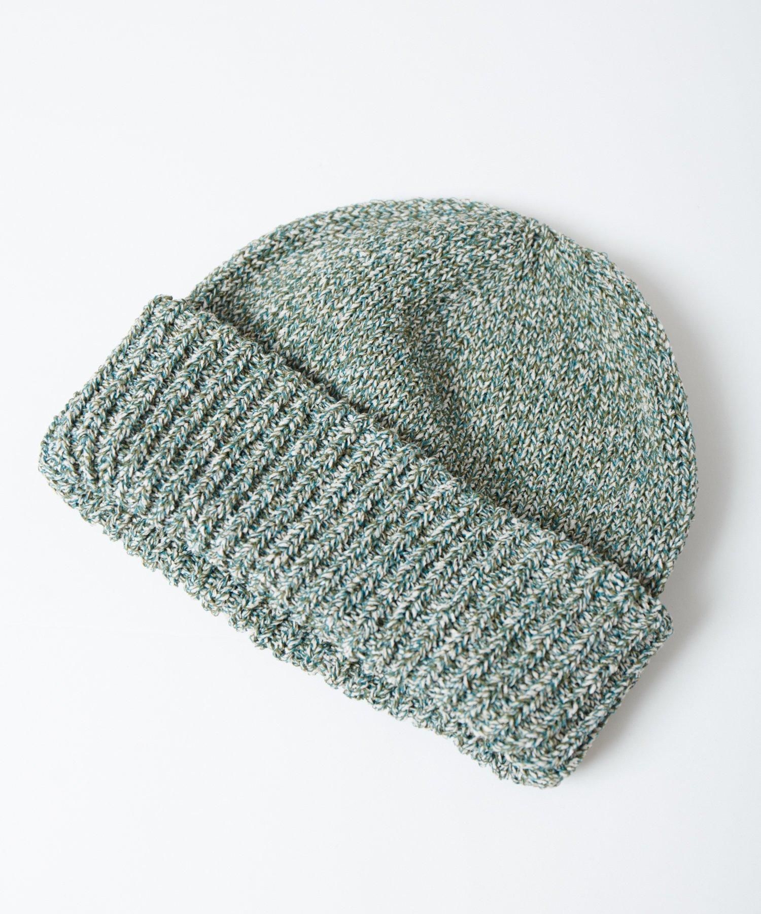 RACAL Japanese Paper Blend Melange Knit Beanie 1342 和紙混紡