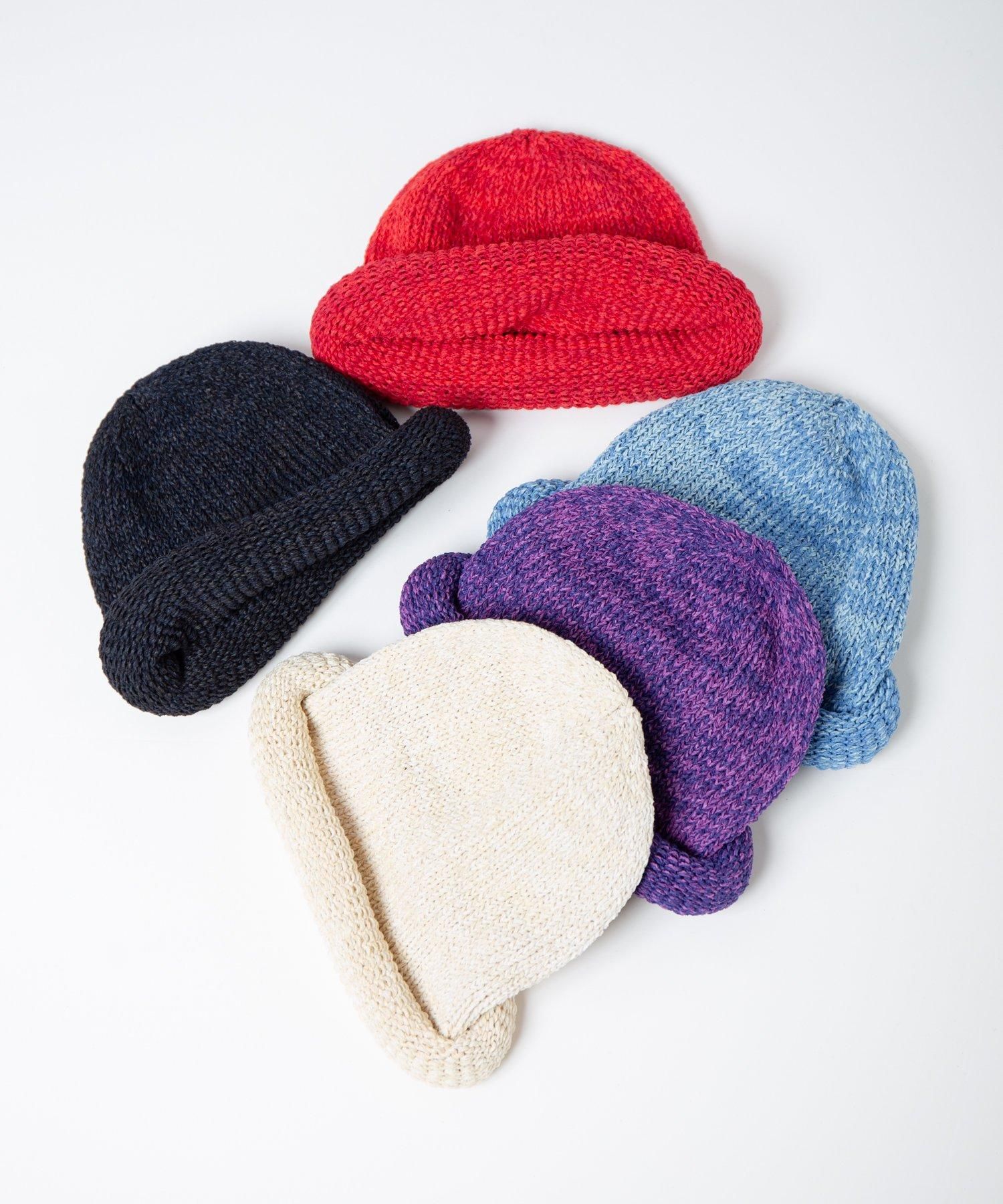 Indietro Association Roll Hand Knit Cap 097 | ロールハンド