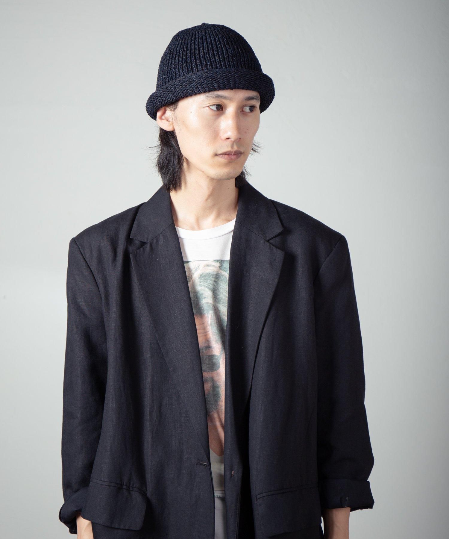 Indietro Association Roll Hand Knit Cap 097 | ロールハンド