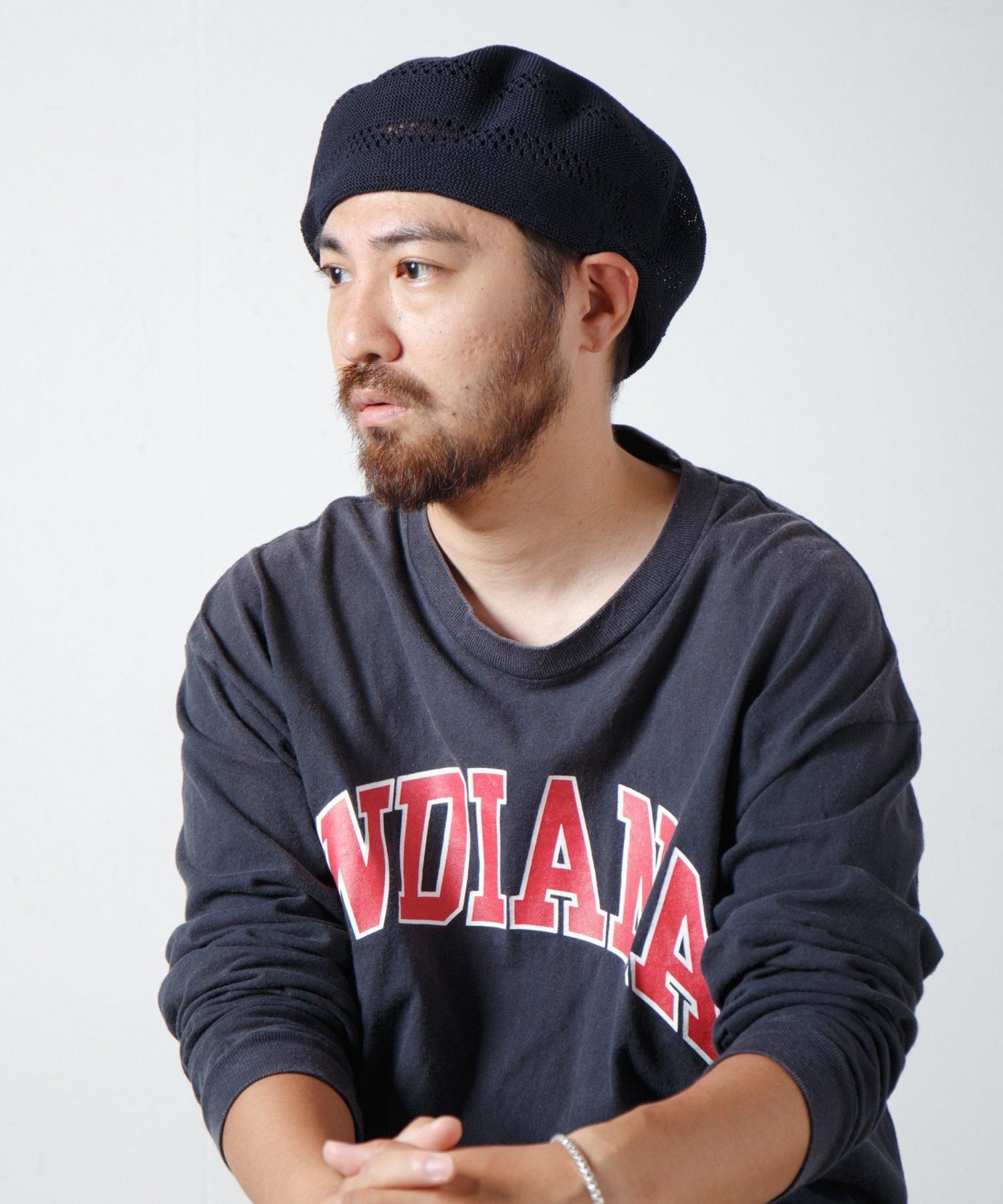 RACAL Whole Garment Beret | 自然な光沢感のコットン素材を使用