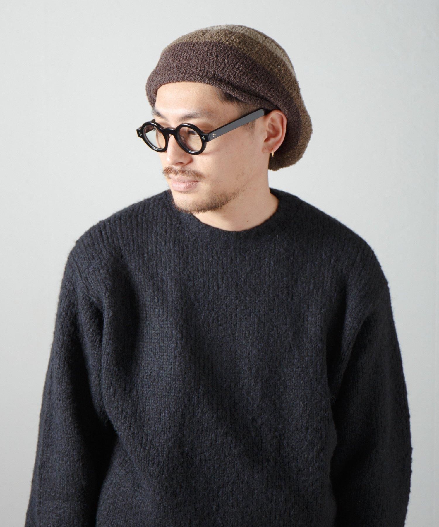 RATS　ラッツ　KNIT BELET ニットベレー GRAY RATS 新作販売告知。「様々なシーンに活用できる表情豊かな