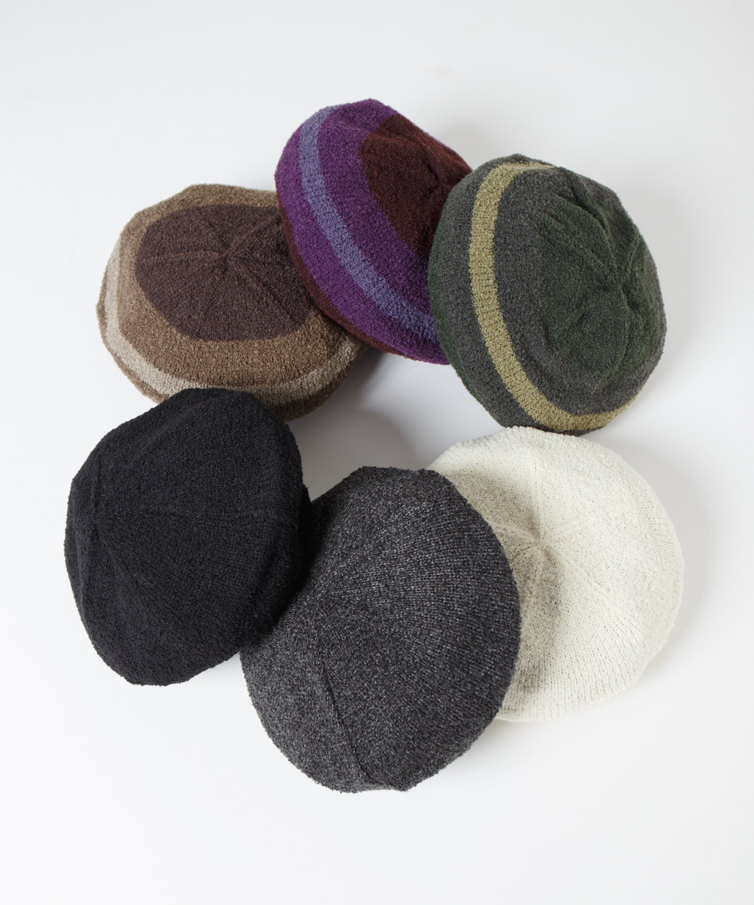 RACAL Curling Yarn Knit Tam Beret 1351 󥰥䡼˥åȥ٥졼