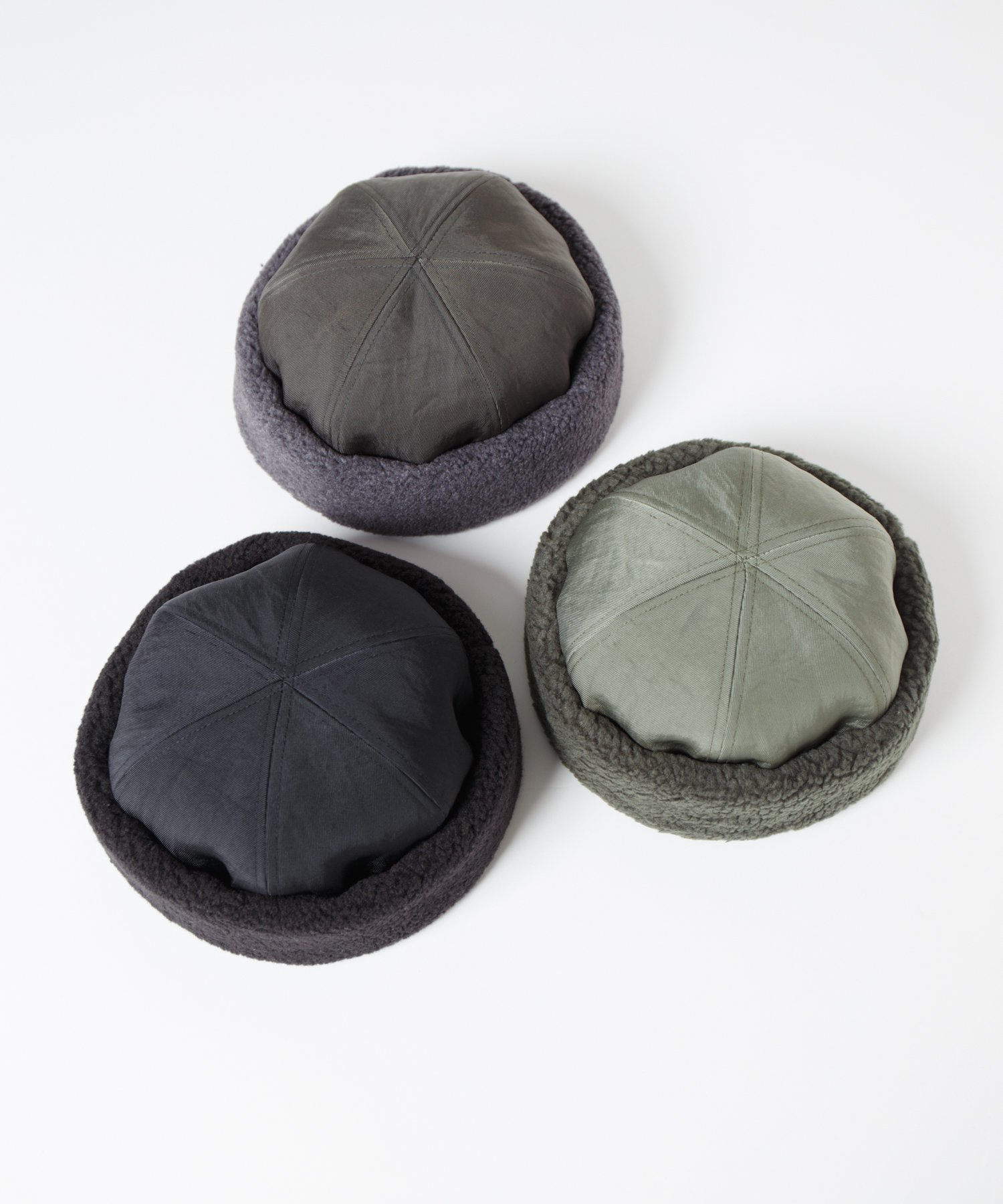 RACAL Nylon Twill & Boa Fleece Roll Cap 1368 ʥĥ&ܥե꡼륭å