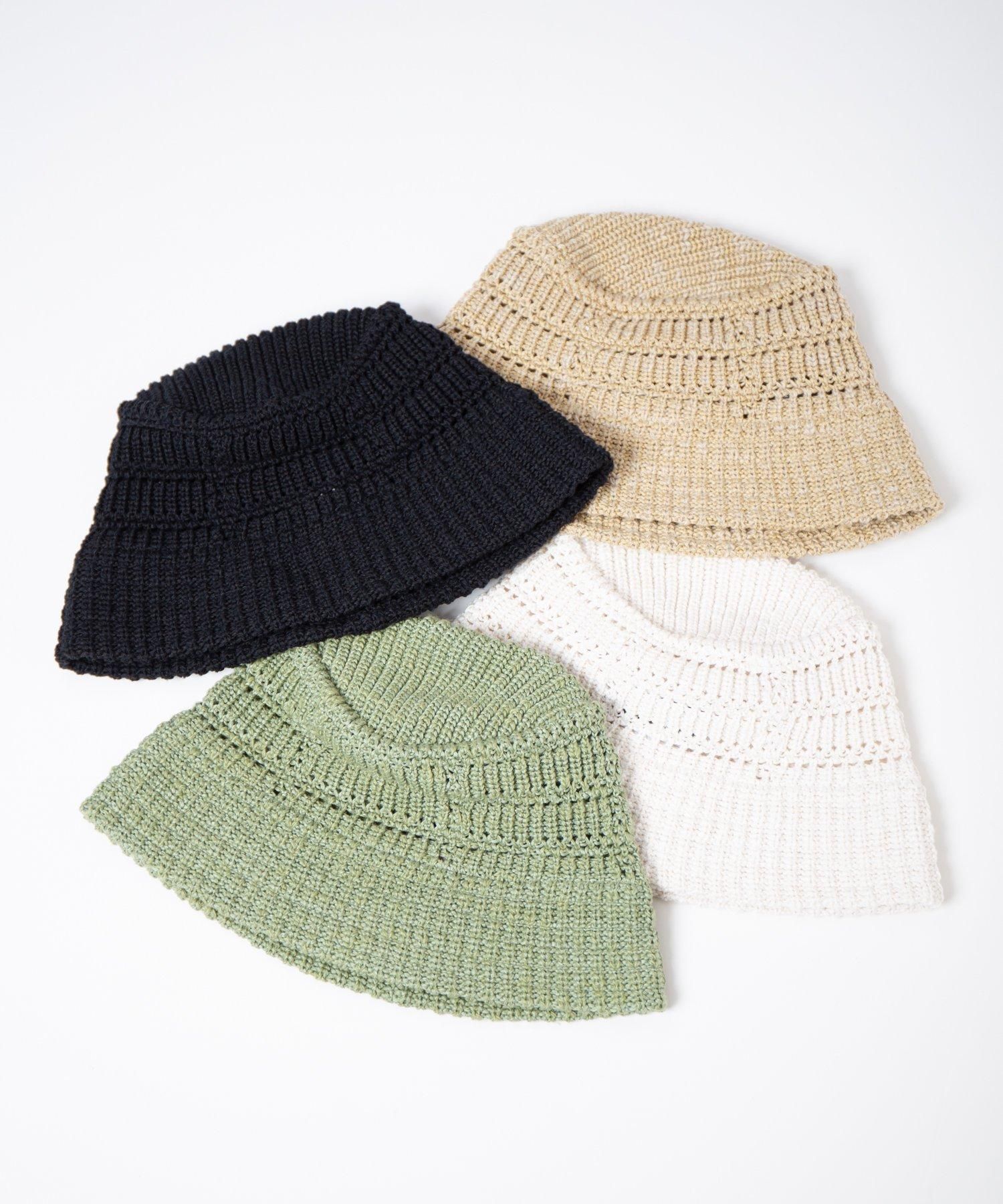 RACALニットバケットハット|カギ編みデザイン - Ray's Store / レイズ