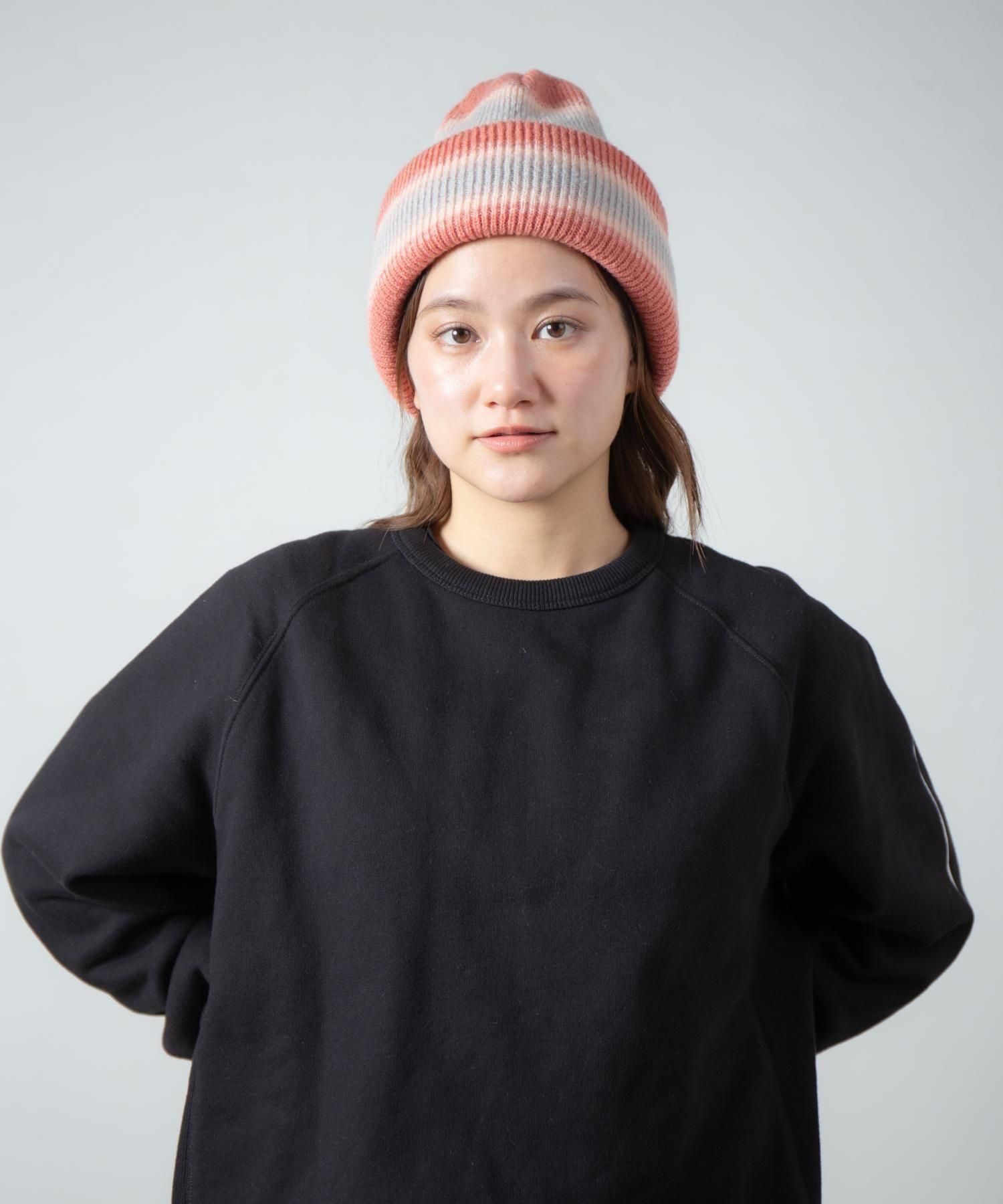 リバーシブル＊ニット帽 GuruGuruBeanie リバーシブル ニット帽