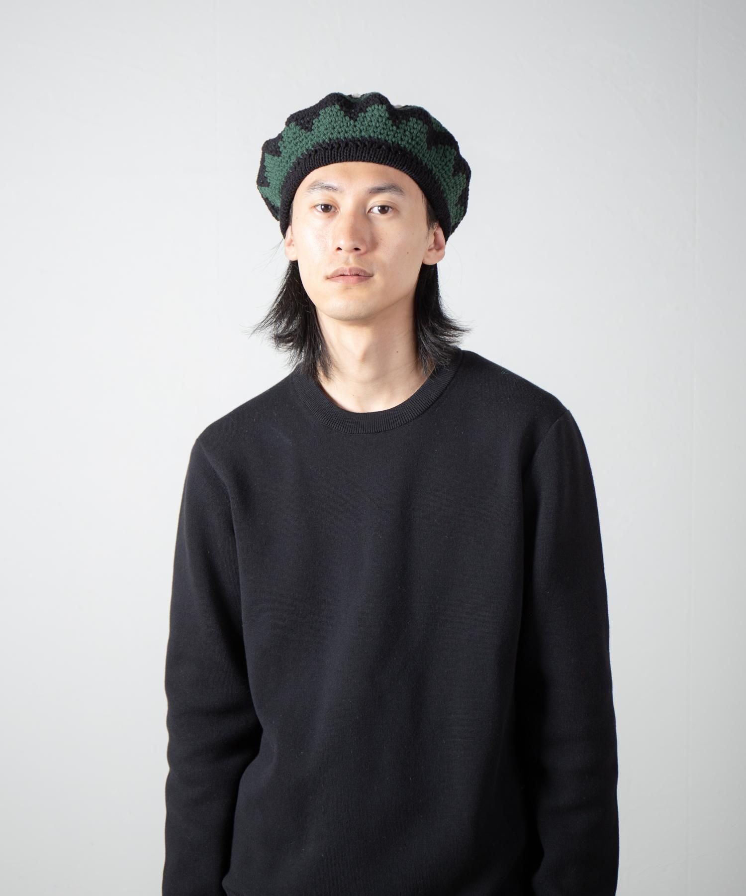 IA Flower Knit Beret | フラワーニットベレー - Ray's Store / レイズ