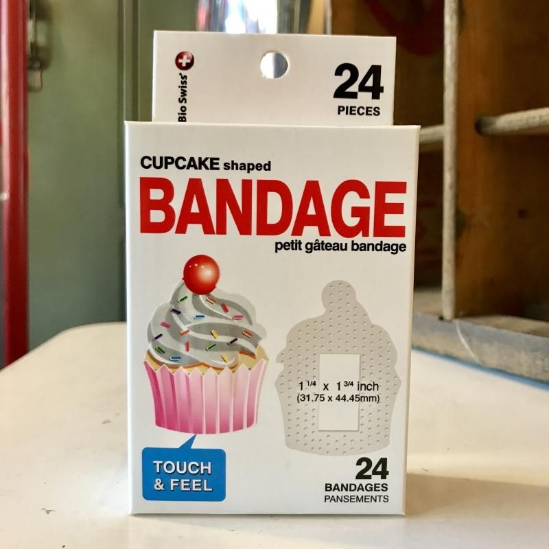 Bioswiss カップケーキ型の絆創膏 Underwood アメリカ雑貨のお店 Bioswiss カップケーキ型の絆創膏 Underwood アメリカ雑貨のお店
