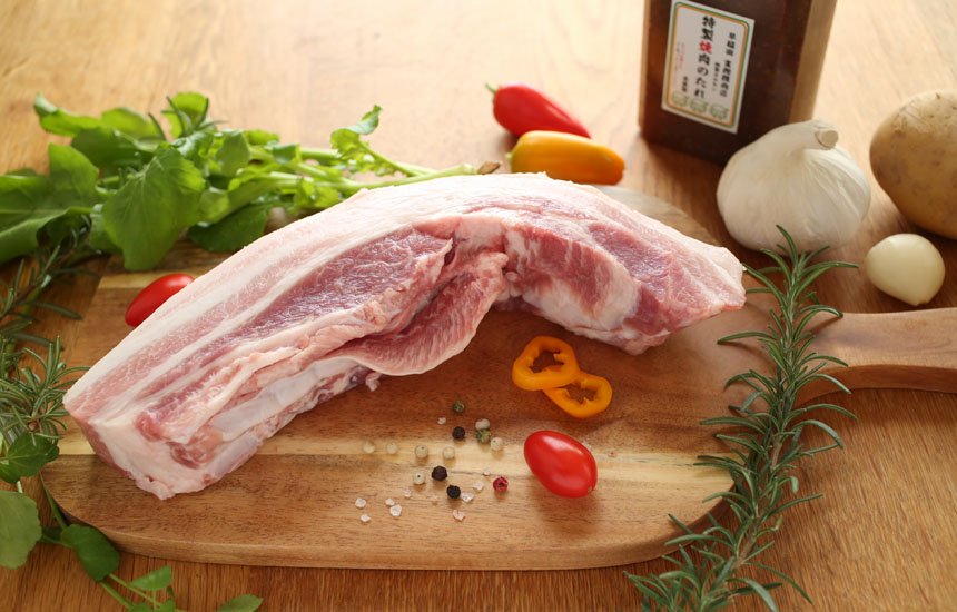 国産豚バラ肉 - 富樫精肉店 特製ホルモン オンライン
