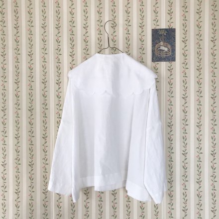 Bon voyage / blouse white(TOWAVASE) - alice daisy rose