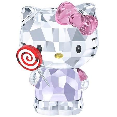 レア！ スワロフスキー 置物 ハローキティ トラベラー Hello kitty 