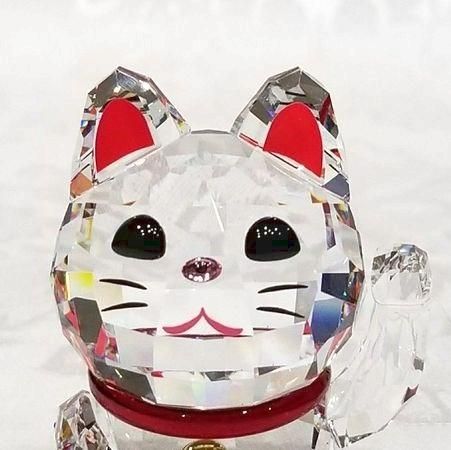 SWAROVSKI・SCS会員限定作品✨・猫【廃盤品・超希少】