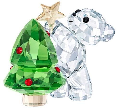 2019年度限定生産品スワロフスキー　置物　クリスベア　クリスマス