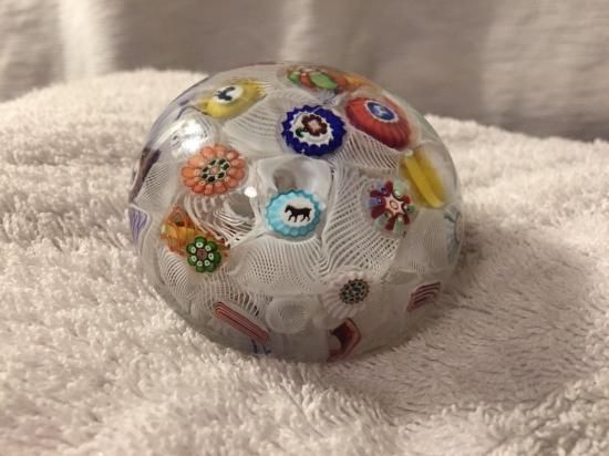 Baccaratバカラ オリジナルの美しい ガラス 文鎮