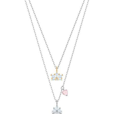 Swarovski necklace スワロフスキーゴールデンシャドウ