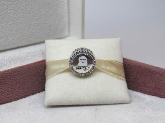 Pandora パンドラ チャーム Bootiful Ghost Halloween Charm おばけ