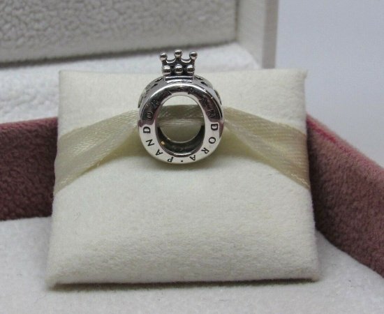 Pandora パンドラ チャーム Crown O Sterling Silver Charm クラウン