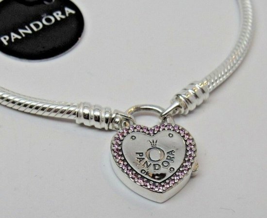 Pandora パンドラ ブレスレット Lock Your Promise Bracelet Heart