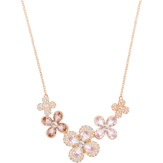 SWAROVSKI　スワロフスキー　フラワー　花　ネックレス