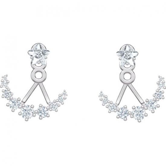 swarovski ATELIE ペネロペクルスコラボ ピンクゴールドピアス-