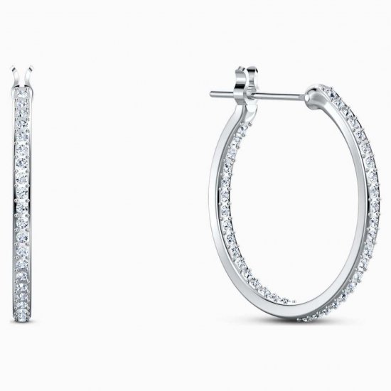 スワロフスキー Swarovski Spirit フープピアス 5521784-