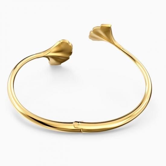 スワロフスキー Swarovski STUNNING GINKO バングル ゴールド
