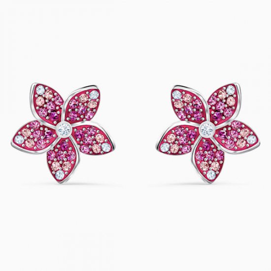 スワロフスキー Swarovski TROPICAL FLOWER ピアス 5519254