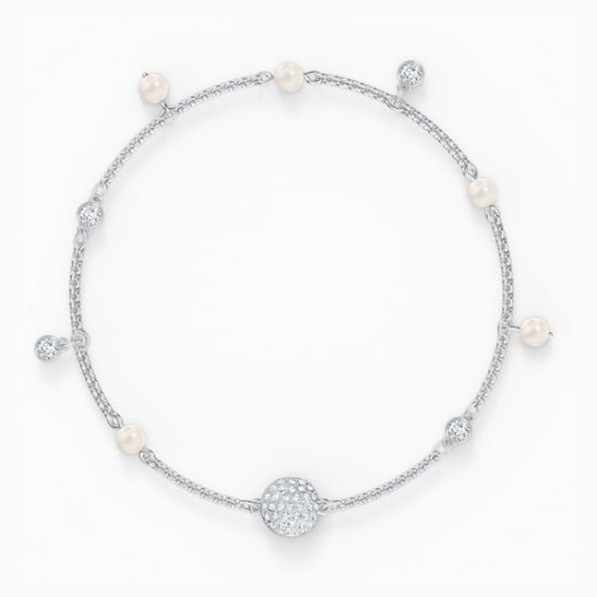 スワロフスキー Swarovski DELICATE PEARL STRAND ブレスレット 5560661 -  スワロフスキー置物・アクセサリー専門店 ★プラネタリウム★