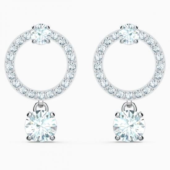 スワロフスキー Swarovski ATTRACT CIRCLE ピアス 5563278 - スワロフスキー置物・アクセサリー専門店  ★プラネタリウム★