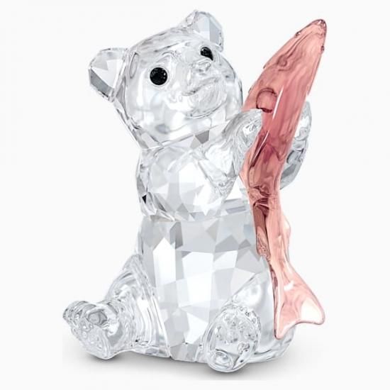 スワロフスキー Swarovski 置物 クマと魚 5536772 - スワロフスキー ...