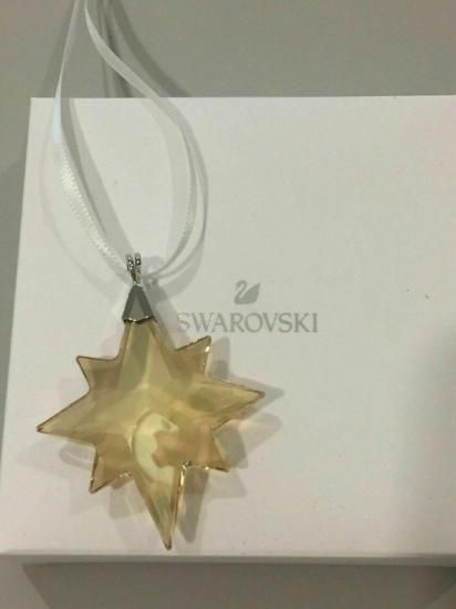 スワロフスキー Swarovski Mini Golden Star Ornament