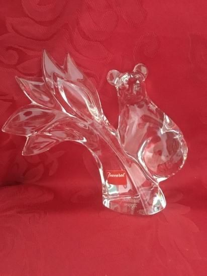 Baccarat バカラ 置物 コアラ クリスタル フィギュリン - スワロフスキー置物・アクセサリー専門店 ★プラネタリウム★