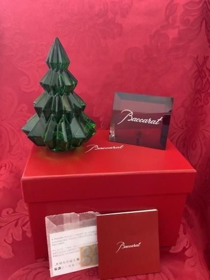 Baccarat バカラ クリスタル クリスマスツリー - 置物