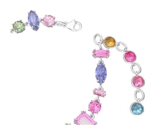 スワロフスキー Swarovski Gema ブレスレット マルチカラー