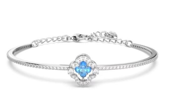 スワロフスキー Swarovski Sparkling Dance バングル ブルー