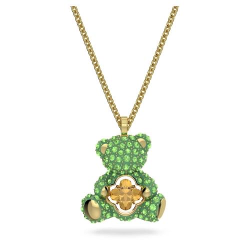 スワロフスキー Swarovski Teddy ペンダント グリーン 5642975