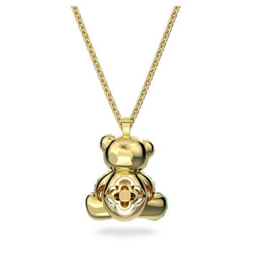 スワロフスキー Swarovski Teddy ペンダント グリーン 5642975
