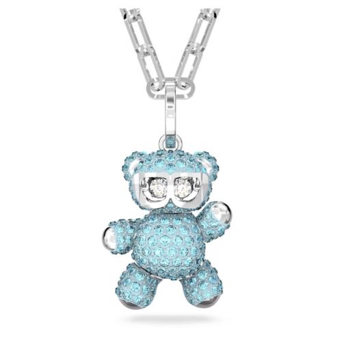 スワロフスキー Swarovski Teddy ペンダント ブルー 5642979 - スワロフスキー置物・アクセサリー専門店 ★プラネタリウム★