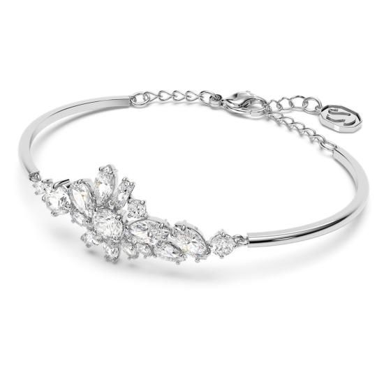 新品登場 Swarovski スワロフスキー Gema ミックスカット バングル アクセサリー