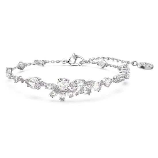 スワロフスキー Swarovski Gema ブレスレット ミックスカット ホワイト 5644687 - スワロフスキー置物・アクセサリー専門店  ★プラネタリウム★