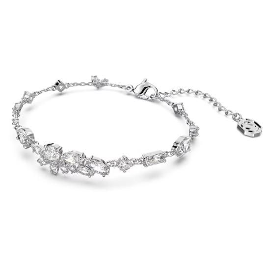 スワロフスキー Swarovski Gema ブレスレット ミックスカット ホワイト 5644687 - スワロフスキー置物・アクセサリー専門店  ★プラネタリウム★